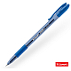 Ручка шариковая "Luxor Spark II", 0,7мм, синяя, чернила на масляной основе, резиновый грип, синий тонированный корпус