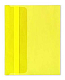 Папка-конверт пластиковая "Berlingo", А5, 180мкм, на клапане, жёлтая