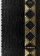 Тетрадь "Hatber", 96л, А4, клетка, 3D лак и фольга, ламинация, на гребне, серия "Gold Style"