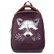Рюкзак "Hatber", 37x29x17см, EVA-материал, 2 отделения, серия "Ergonomic - Енотик"