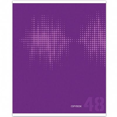 Тетрадь общая "BG", 48л, А5, клетка, на скобе, серия "Sound"