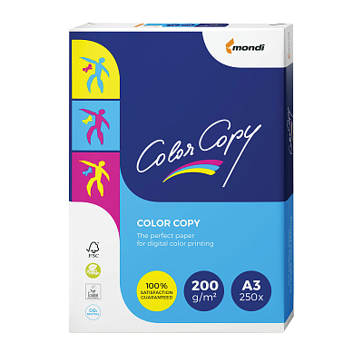 Бумага матовая для печати "Color Copy", A3, 200гр/м2, 250л, класс A++
