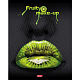 Тетрадь "Hatber", 80л, А5, клетка, 3D лак, ламинация, на скобе, серия "Fruity Make-Up"