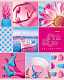Тетрадь "Hatber", 48л, А5, клетка, ламинация, на скобе, серия "Pink Style"