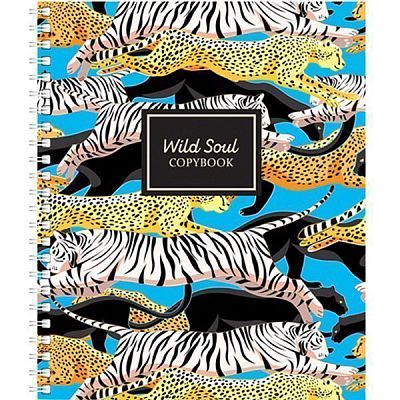 Тетрадь общая "BG", 80л, А5, клетка, на гребне, серия "Wild Soul"