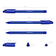 Ручка шариковая "Erich Krause U-108 Original Stick", 1мм, синяя, чернила на масляной основе, синий тонированный корпус