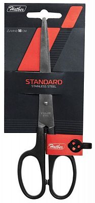 Ножницы "Hatber Standard", 18см, нержавеющая сталь, в блистере