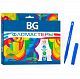 Фломастеры "BG", 18 цветов, серия "Carnival", в картонной упаковке