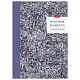 Тетрадь "Hatber", 80л, А4, клетка, ламинация, на скобе, серия "Colored Threads - Цветные нити"