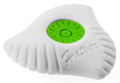 Ластик из термопластичной резины "Hatber Eco", 46,5х44,1х14,7мм, с центровкой, большой
