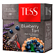 Чай чёрный "Tess", серия "Blueberry Tart", 20 пакетиков-пирамидок по 1,8гр