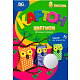Набор цветного картона "BG", 8л, А4, мелованный, рисунок, в папке, серия "Забавные поделки"