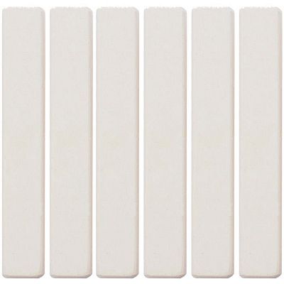 Мелки белые "Мульти-Пульти", серия "Енот в горах", 6 штук в картонной упаковке