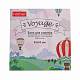 Бумага для заметок "Hatber Voyage", 85x85мм, 200л, клеевой край, в плёнке