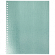 Тетрадь "Hatber", 96л, А5, клетка, обложка бумвинил, на гребне, серия "Metallic - Мята"