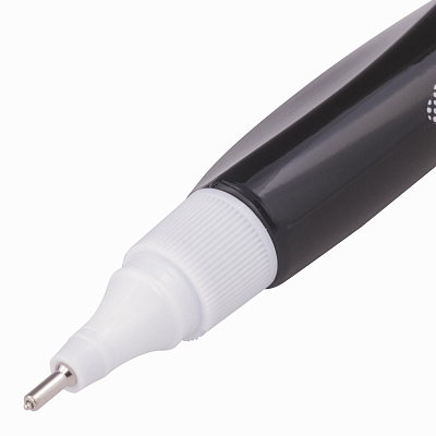 Корректирующая ручка "Brauberg Black&White", 8мл, металлический наконечник