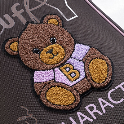 Рюкзак "Hatber", 38x29x17см, EVA-материал, 2 отделения, 2 кармана, нагрудная стяжка, светоотражающие элементы, серия "Ergonomic Classic - Мой мишка"