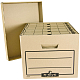 Короб архивный картонный "Fellowes Bankers Box Basic", 325x260x420мм, коричневый