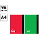 Тетрадь "ArtSpace", 96л, А4, клетка, лак, на гребне, серия "Monocolor - Fine Color"