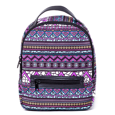 Рюкзак "Hatber HD", 25x20x10см, полиэстер, 1 отделение, 1 карман, серия "Mini - African Style"