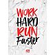 Тетрадь для записи "BG", 48л, А4, клетка, на скобе, серия "Work Hard"
