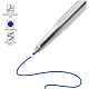 Ручка шариковая "OfficeSpace", 0,7мм, синяя, прозрачный корпус