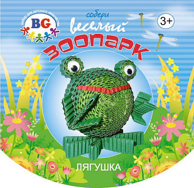 Набор для детского творчества "BG", серия "Весёлый зоопарк - Сова", в папке