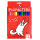 Фломастеры "Hatber VK", 12 цветов, серия "Кот Саймона", в картонной упаковке