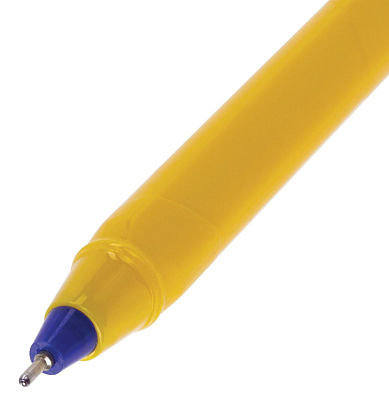 Ручка шариковая "Brauberg Extra Glide Orange", 0,7мм, синяя, чернила на масляной основе, оранжевый тонированный корпус