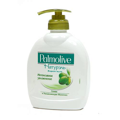 Жидкое мыло "Palmolive", Олива и Увлажняющее Молочко, 300мл