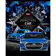 Тетрадь "Hatber", 48л, А5, клетка, 3D лак и фольга, ламинация, на скобе, серия "Perfection Car"