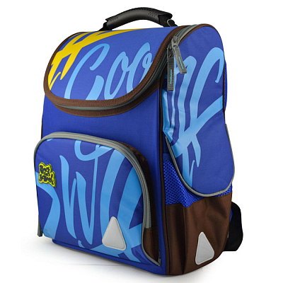 Рюкзак "BG", 34x34x19см, полиэстер, 1 отделение, 3 кармана, серия "Compact Modern - Back To School"