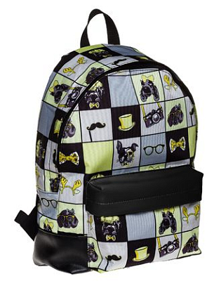 Рюкзак "Hatber", 30x41x13см, полиэстер, 1 отделение, 1 карман, серия "Basic - Young Style"