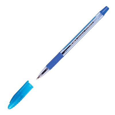 Ручка шариковая "Centrum Scout", 0,7мм, синяя, прозрачный корпус