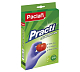 Перчатки нитриловые "Paclan Practi", L - размер, синие, 10 шт. в упаковке