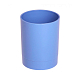Стакан пластиковый для канцелярских принадлежностей "Стамм Офис", 90x70x70мм, круглый, голубой