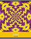Тетрадь "Hatber", 48л, А5, клетка, скруглённые углы, на скобе, серия "Motion illusion", 5 дизайнов в