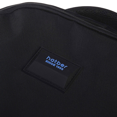 Рюкзак "Hatber", 46х31,5х15см, полиэстер, 2 отделения, 3 кармана, нагрудная стяжка, светоотражающие элементы, серия "Daily - Black"