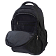 Рюкзак "Hatber", 46х31,5х15см, полиэстер, 2 отделения, 3 кармана, нагрудная стяжка, светоотражающие элементы, серия "Daily - Black"