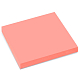 Бумага для заметок "Brauberg", 76x76мм, 90л, розовая, неоновая, клеевой край, в пакете