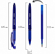 Ручка гелевая стираемая "Brauberg X-Erase", 0,7мм, синяя, синий корпус