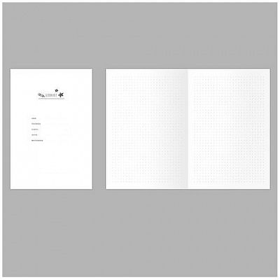Записная книжка "BG", 100л, А5, в точку, ламинация, твёрдый переплёт, серия "Fashion"