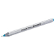 Ручка шариковая "Pensan Triball", 1мм, голубая, трёхгранный серебристый корпус