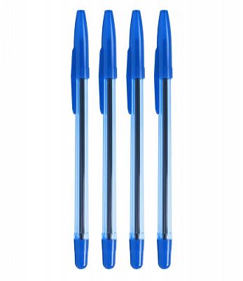 Шариковая ручка «Офис»  синяя