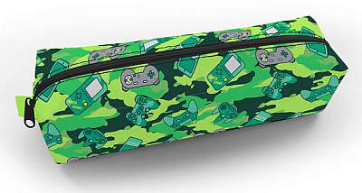 Пенал "Hatber", 210х50х60мм, мягкий, на молнии, серия "Снова в игре"
