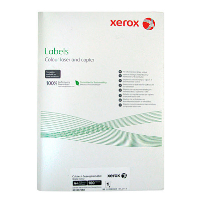 Этикетки А4, XEROX 99.1х67.7мм,8/лист 100листов