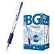 Ручка шариковая автоматическая "BG-Click", 0,7мм, синяя, прозрачный корпус