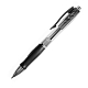 Шариковая ручка автоматическая "Berlingo Modern", 0,7мм, чёрная, прозрачный корпус