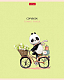 Тетрадь "Hatber", 40л, А5, клетка, на скобе, серия "Funny Panda"