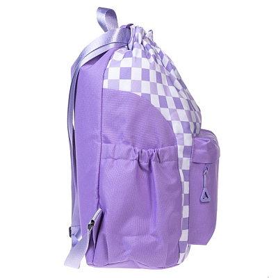 Рюкзак-мешок "Hatber", 44х33х14см, полиэстер, 1 отделение, 3 кармана, серия "Улыбайся"